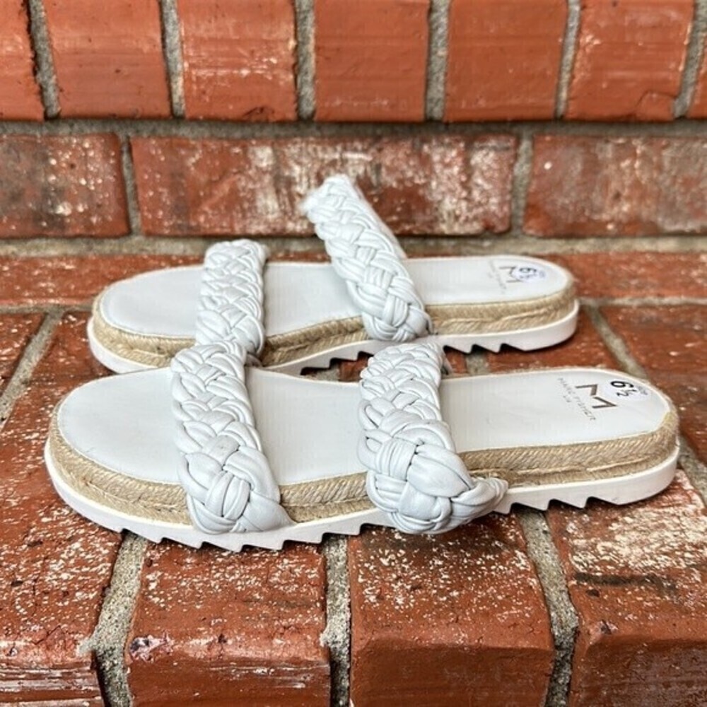 Marc Fisher Jaimee Flat Espadrille Slip On Sandal… - image 3